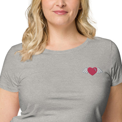 Winged Heart embroidered shirt